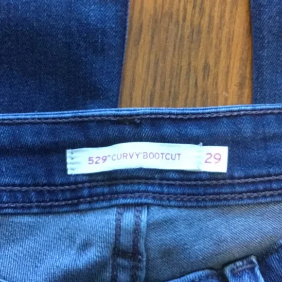Levi’s curvy boot cut jeans size 29 - Picture 3 of 4